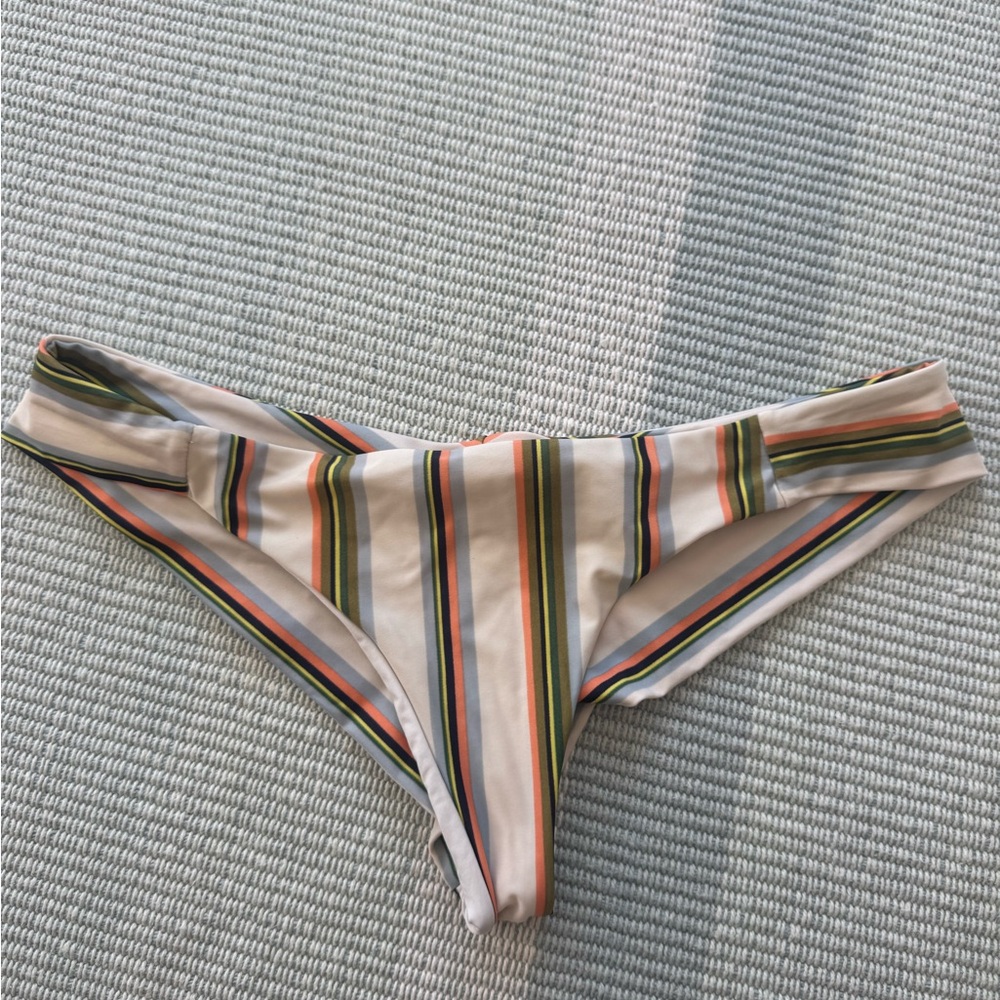 Rip Curl Multicolor Striped Bikini Bottom